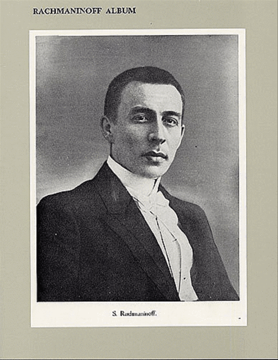 Rachmaninov - Album Piano Solo scores gallery preview page 1