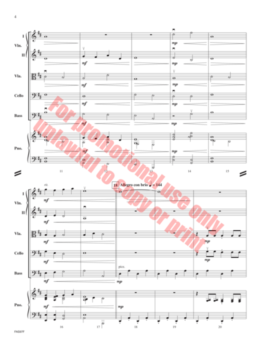 Expectations String Orchestra scores gallery preview page 5