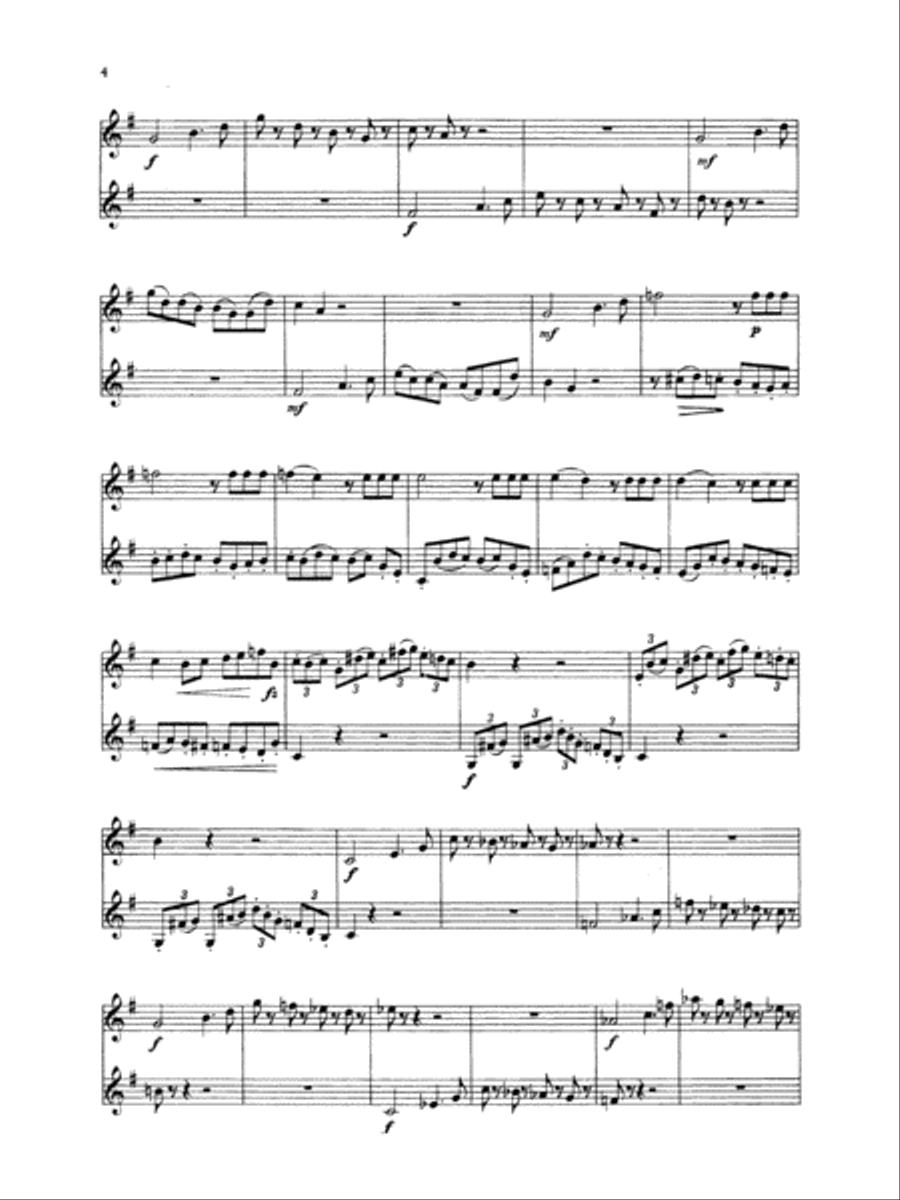 Nicolai: Three Duets Part scores gallery preview page 3