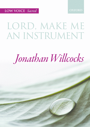 Book cover for Lord, make me an instrument (solo/high)
