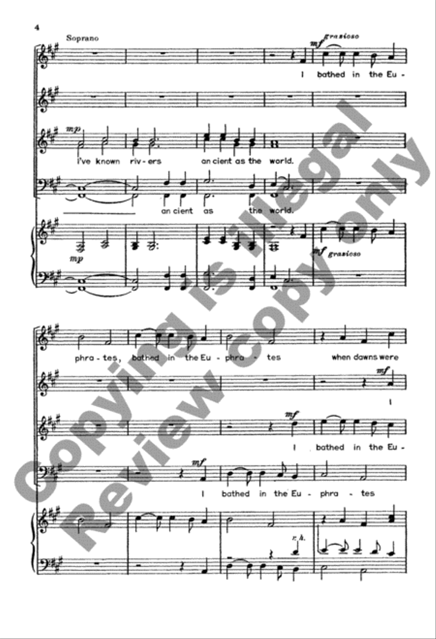 I've Known Rivers I've Known Rivers Divisi scores gallery preview page 5