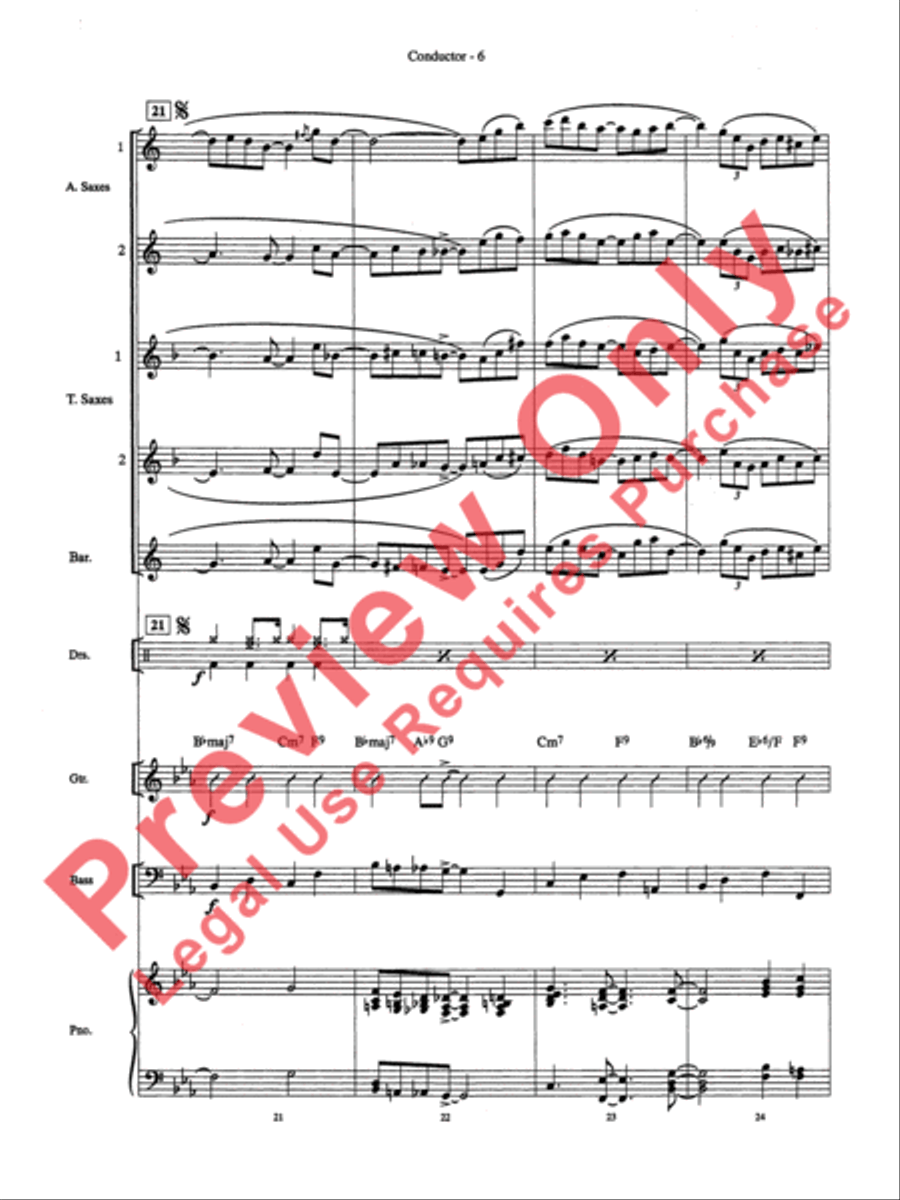 Let It Snow! Let It Snow! Let It Snow! Small Ensemble scores gallery preview page 7