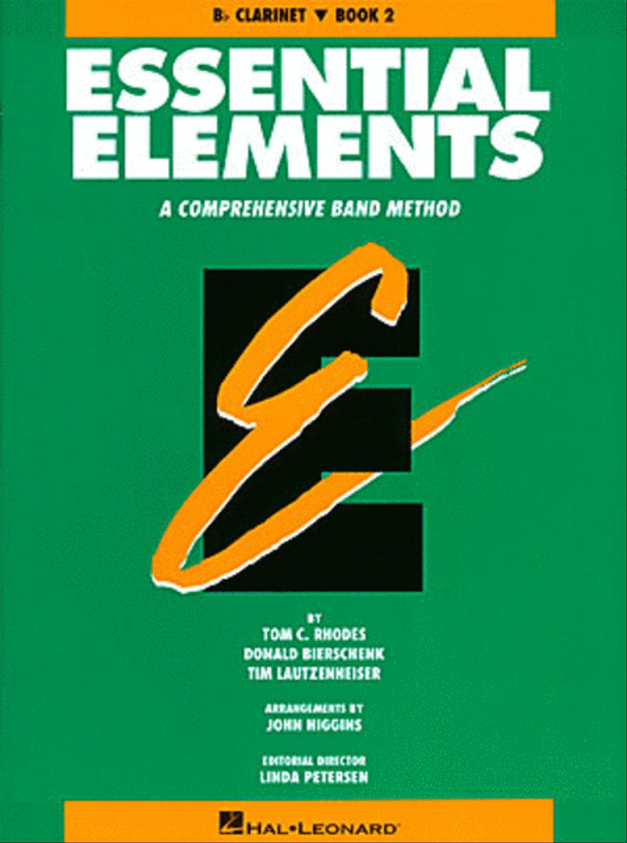 Essential Elements - Book 2 (Bb Clarinet) - Book only Concert Band Methods scores gallery preview page 1