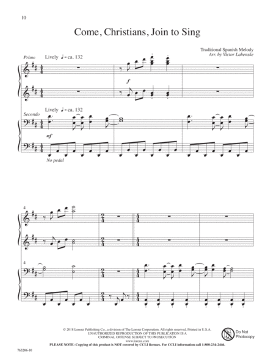Piano Artistry for Four Hands Piano Duet scores gallery preview page 18