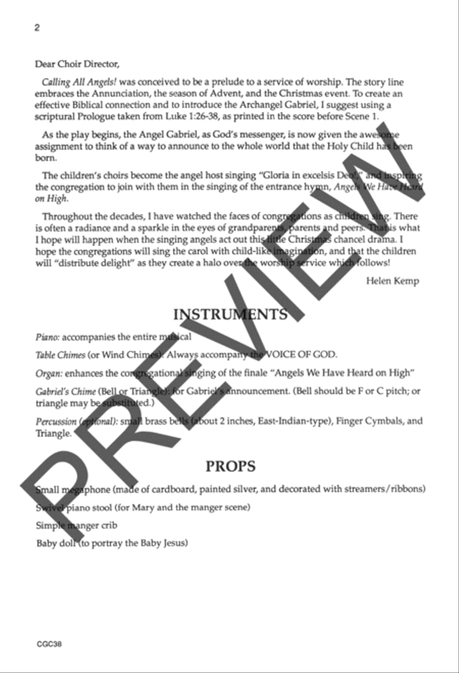 Welcome Back, Billy Best Preview Kit (Score & CD) Choir scores gallery preview page 3