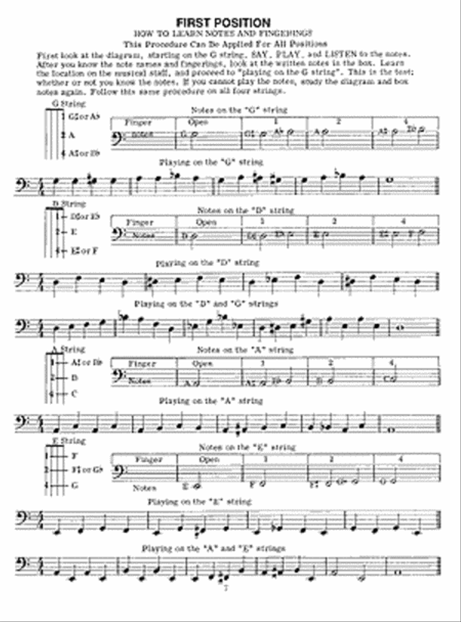 Learn to Play Bluegrass Bass Double Bass scores gallery preview page 5