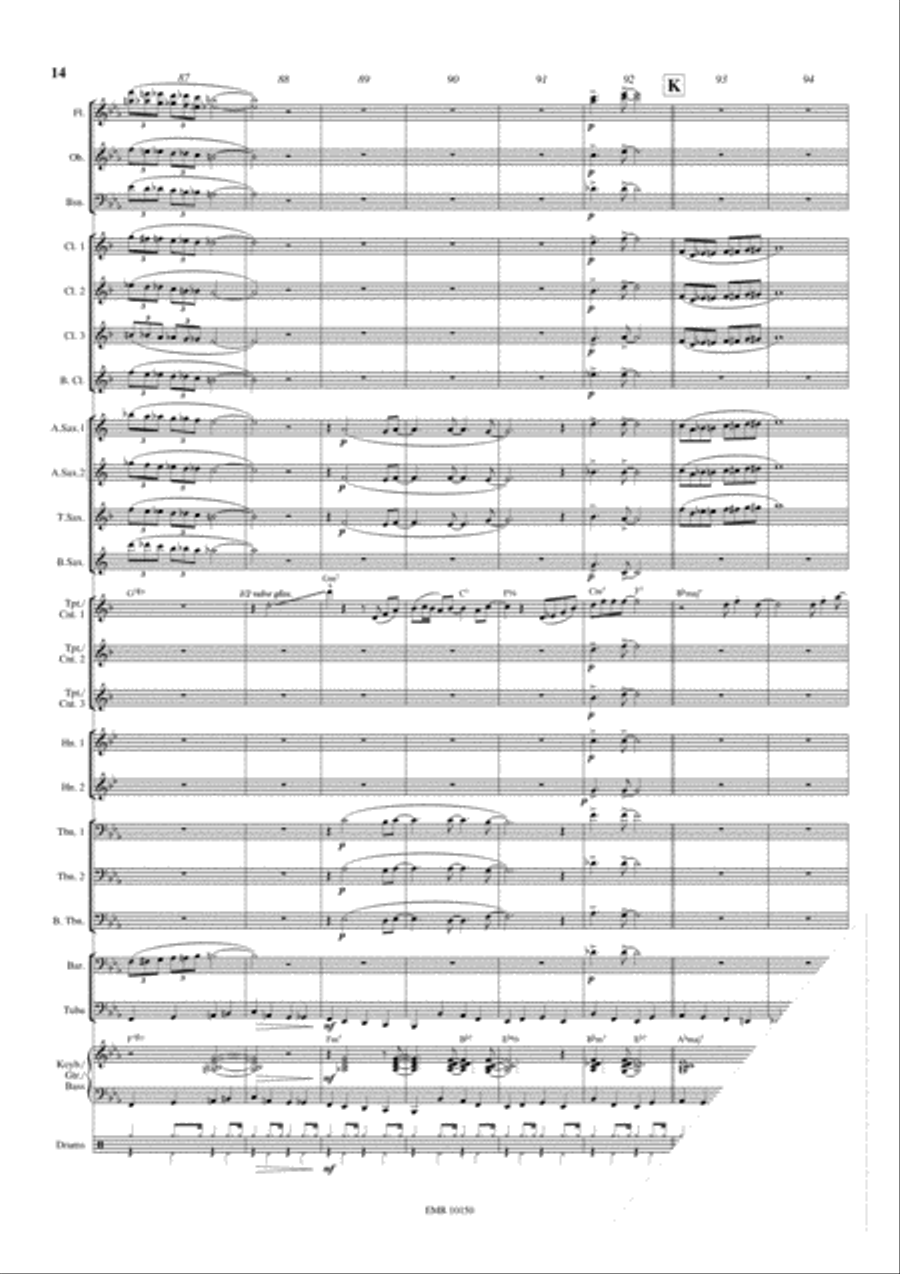 Take The A Train Concert Band scores gallery preview page 15