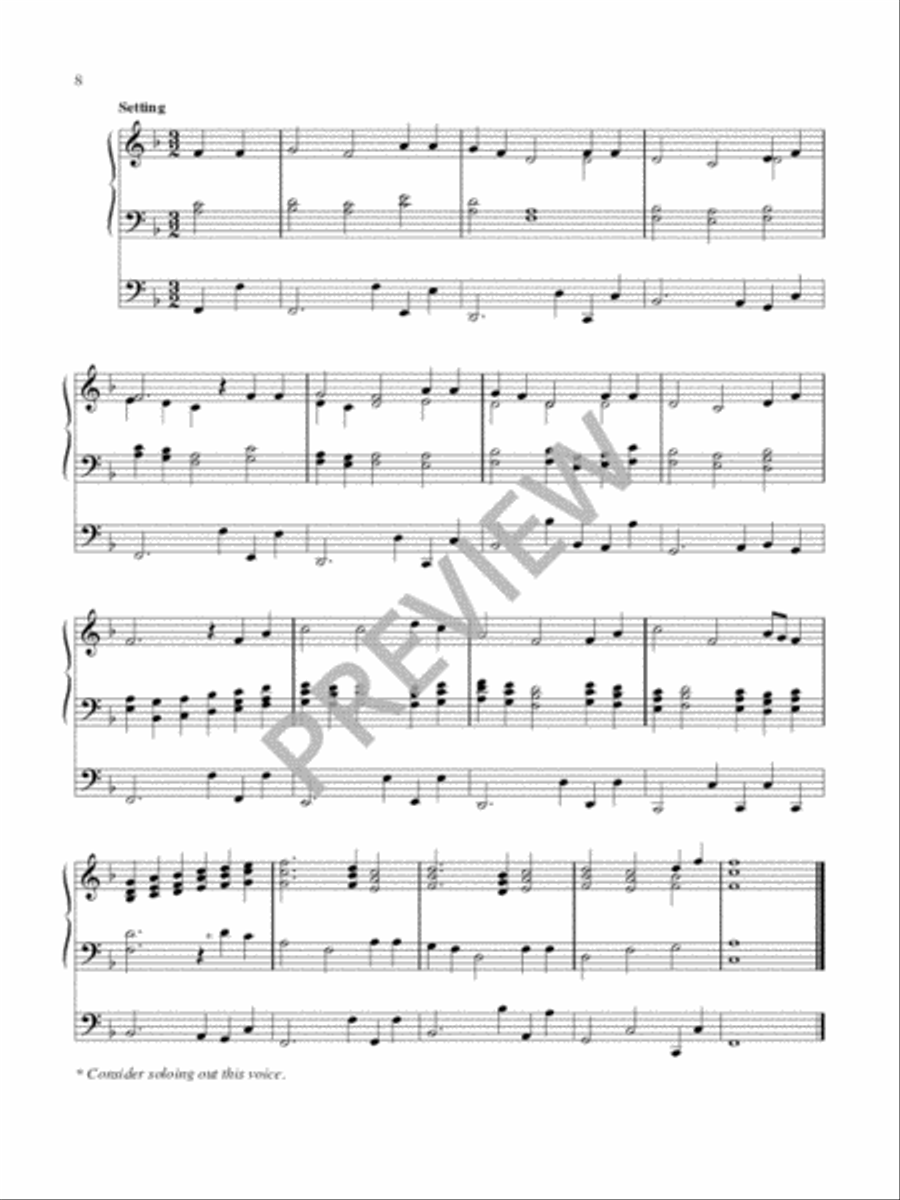 Hymn Harmonizations for Organ - Volume 5 Organ scores gallery preview page 11