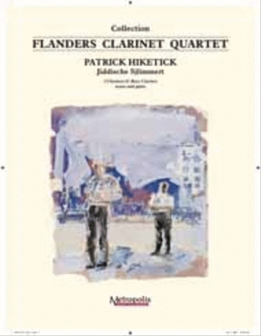 Jiddische Sjlimmert for Clarinet Quartet Clarinet Quartet scores gallery preview page 1