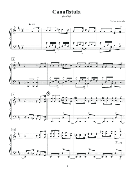 Brazilian Music for Piano, Volume 4