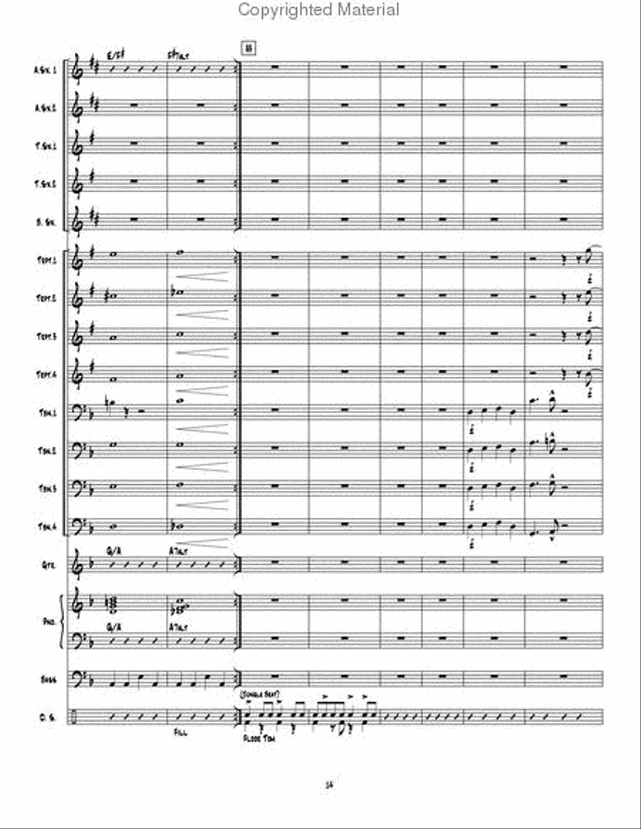 Nerve Damage Jazz Ensemble scores gallery preview page 15