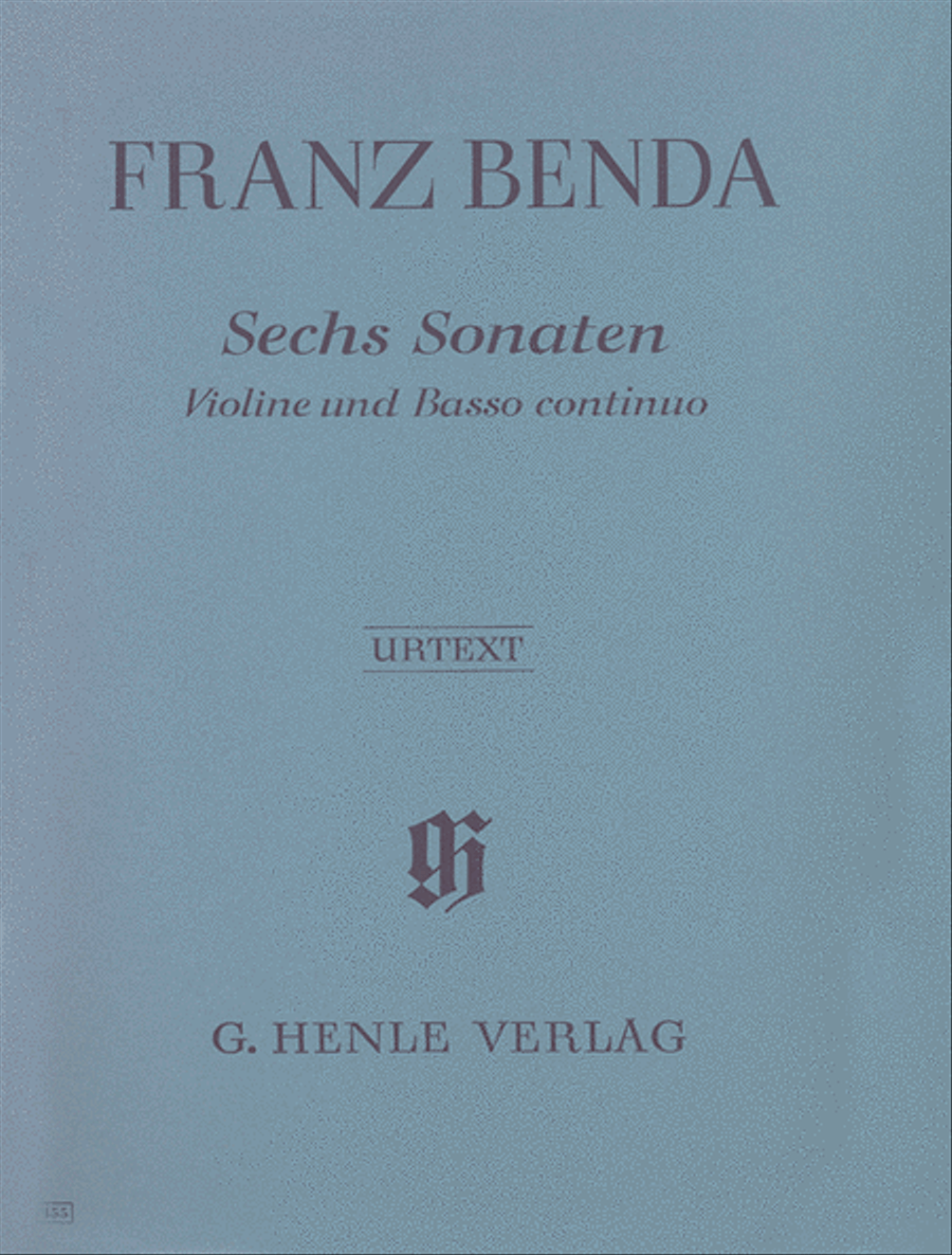 6 Sonatas for Violin and Basso Continuo Violin Solo scores gallery preview page 1