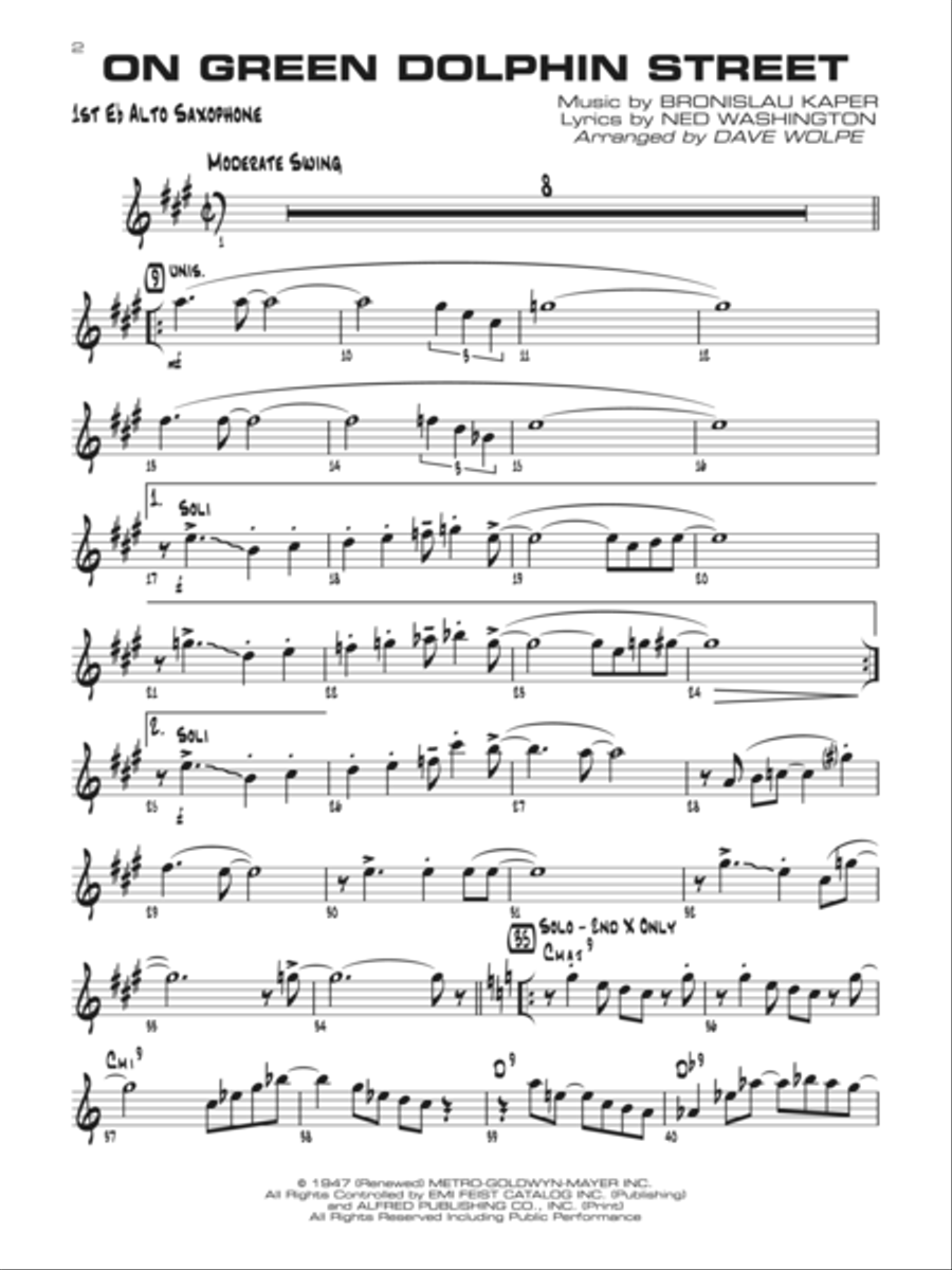 Sittin' In with the Big Band, Volume 2 Big Band scores gallery preview page 3