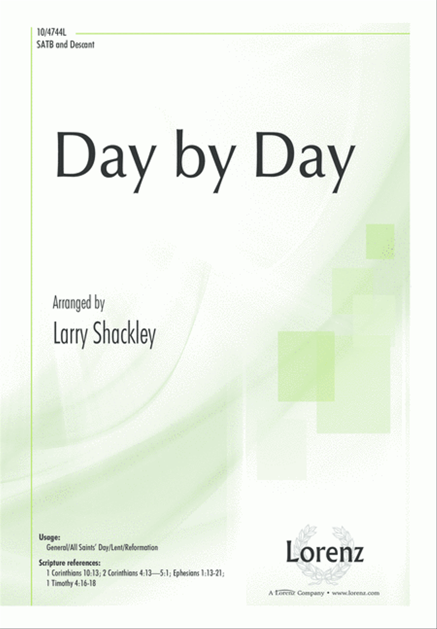 Day by Day 4-Part scores gallery preview page 1