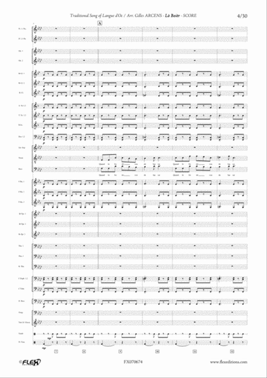 1244 - 1- Lo Boier 1244 - 1- Lo Boier Men's Choir scores gallery preview page 4
