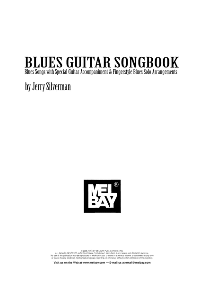 Blues Guitar Songbook Blues Guitar Songbook Electric Guitar scores gallery preview page 2
