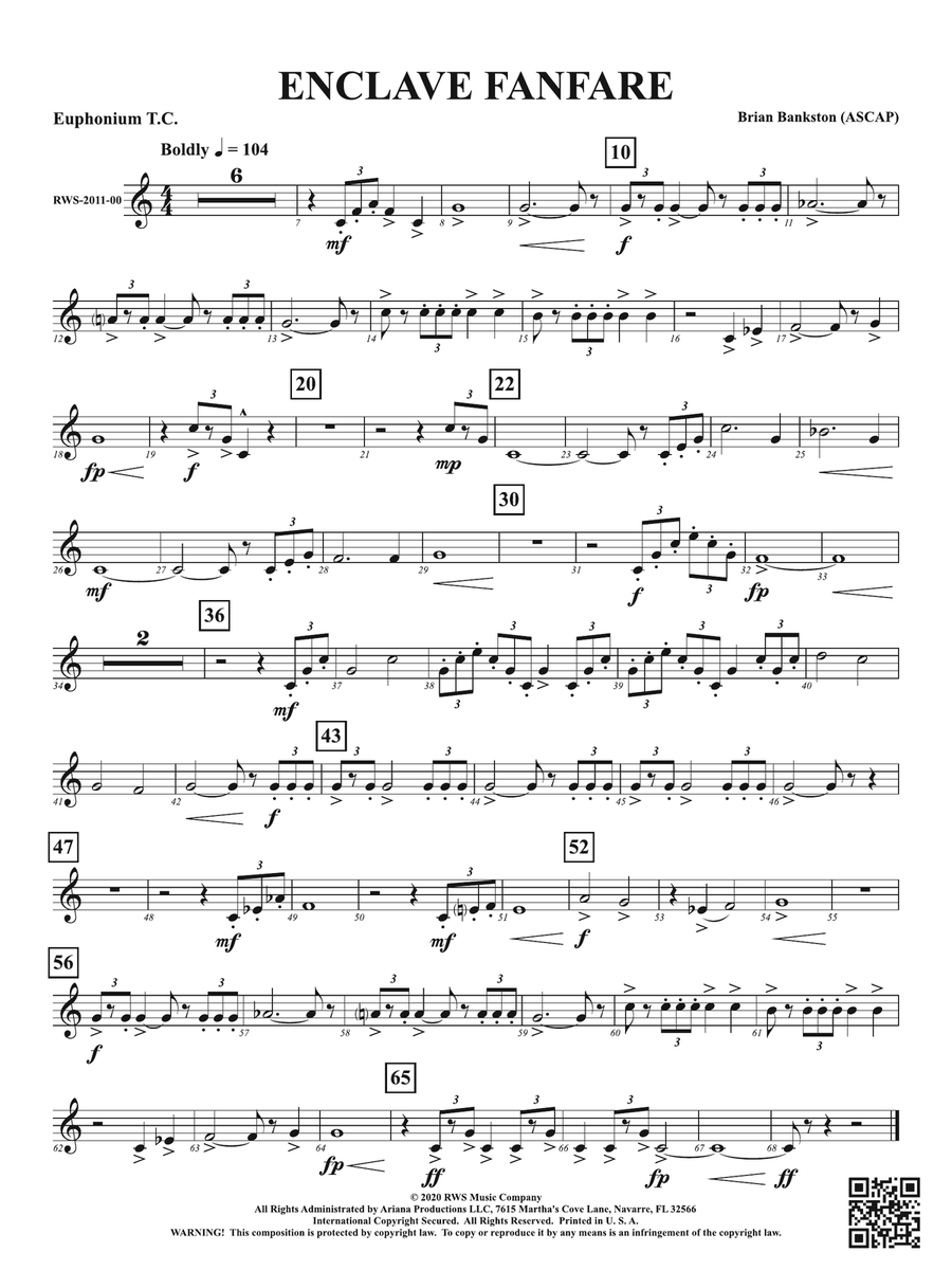 Enclave Fanfare: Baritone T.C.