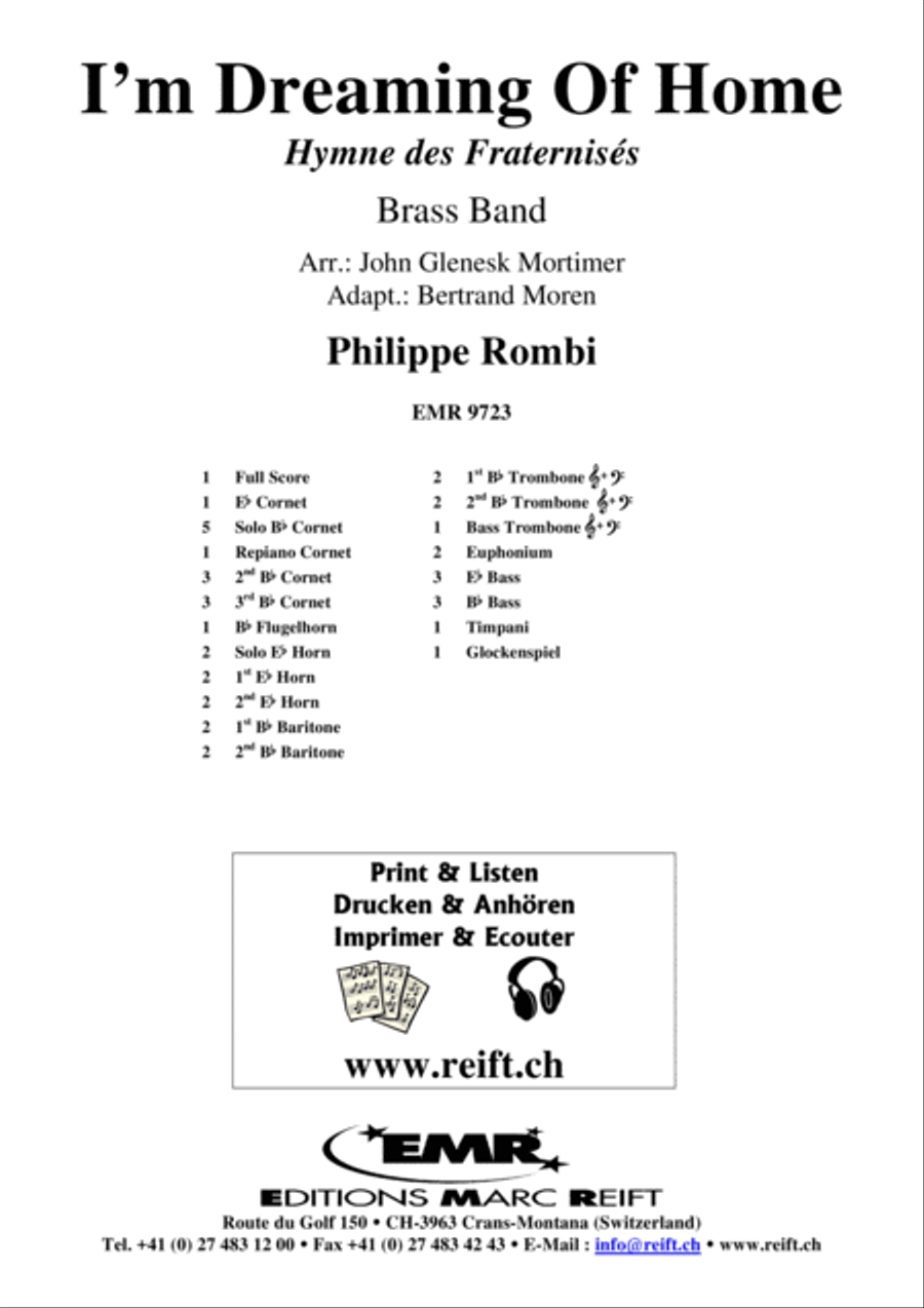 I'm Dreaming Of Home I'm Dreaming Of Home Brass Band scores gallery preview page 2