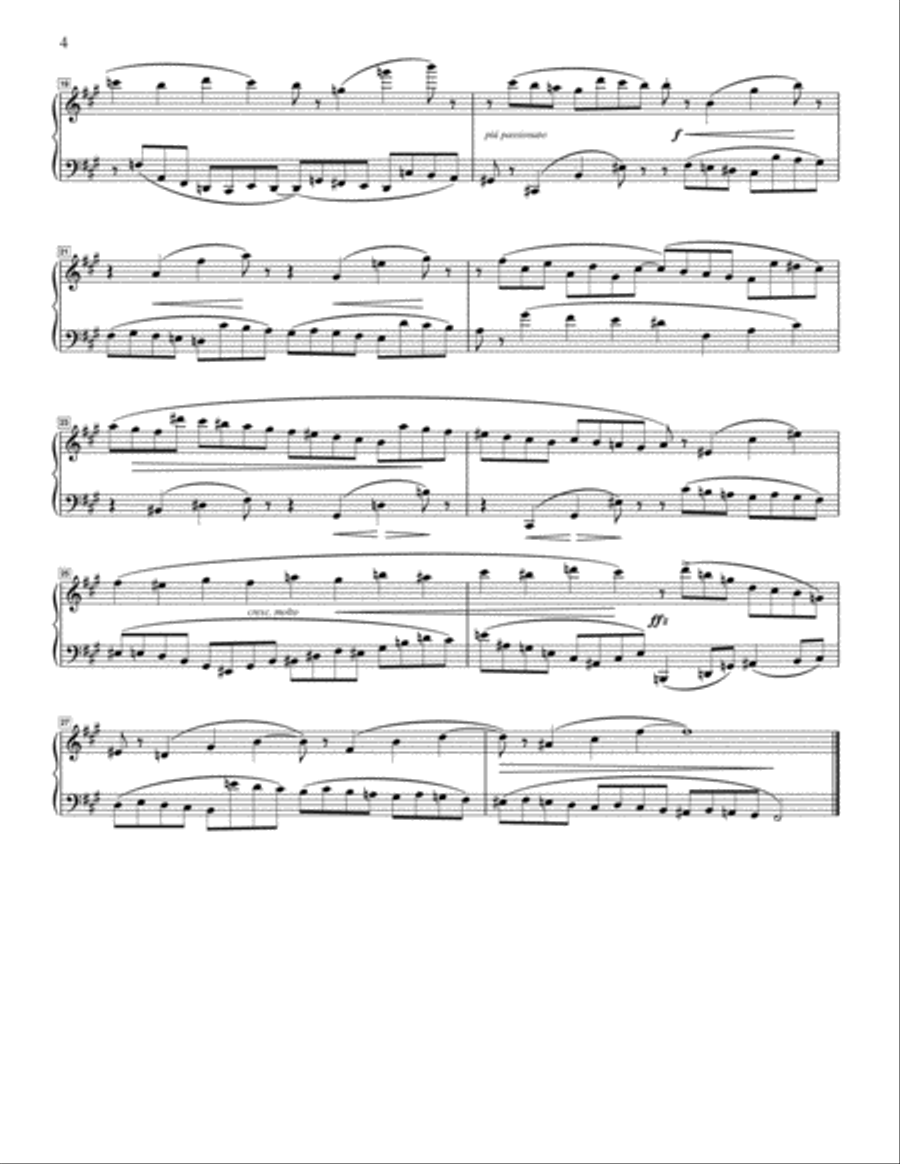 Heinrich Schenker - Four Two Voice Inventions, op. 5 Piano Solo scores gallery preview page 5