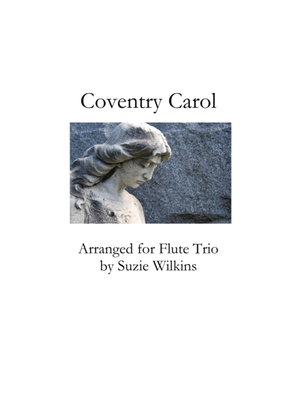 Coventry Carol for Flute Trio
