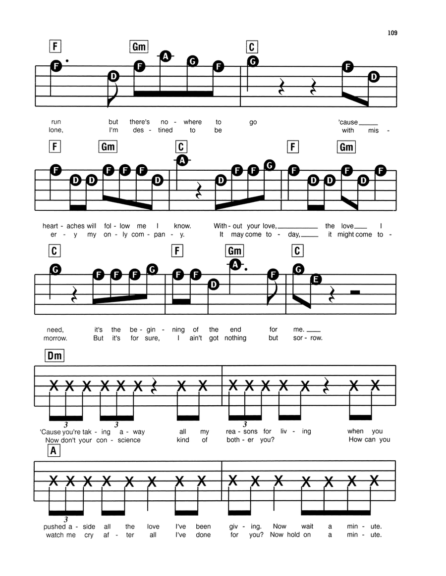 Standing In The Shadows Of Love Electronic Keyboard scores gallery preview page 2