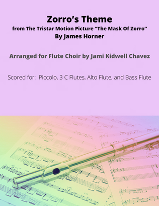 Book cover for Zorro's Theme
