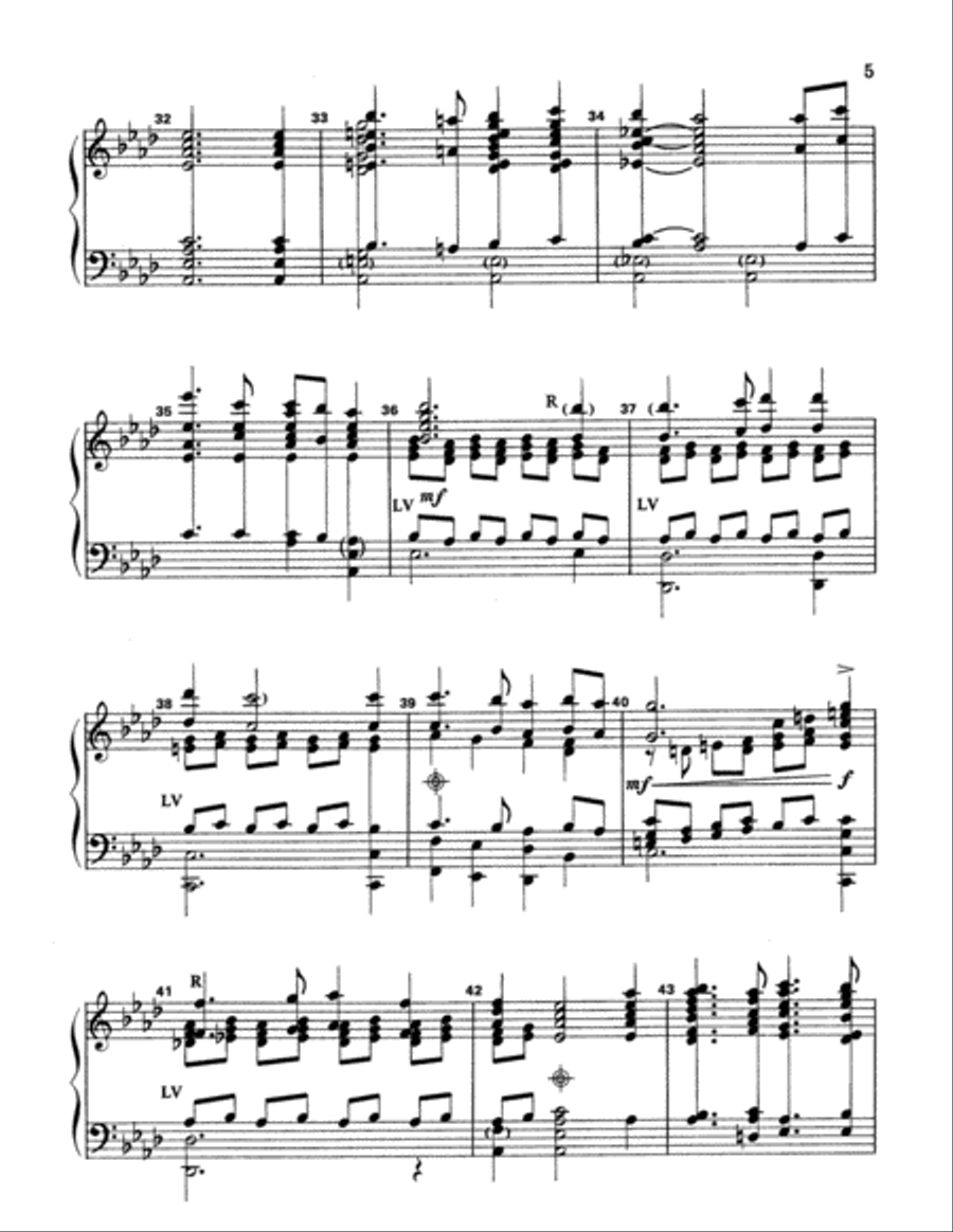 I Love to Tell the Story 5-Octaves scores gallery preview page 12