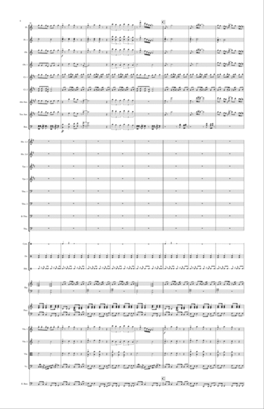 Come On Eileen Full Orchestra scores gallery preview page 4