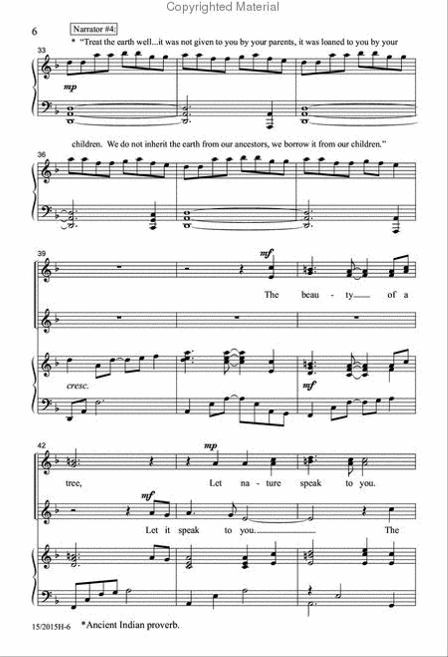 All Things are Connected SSA scores gallery preview page 6