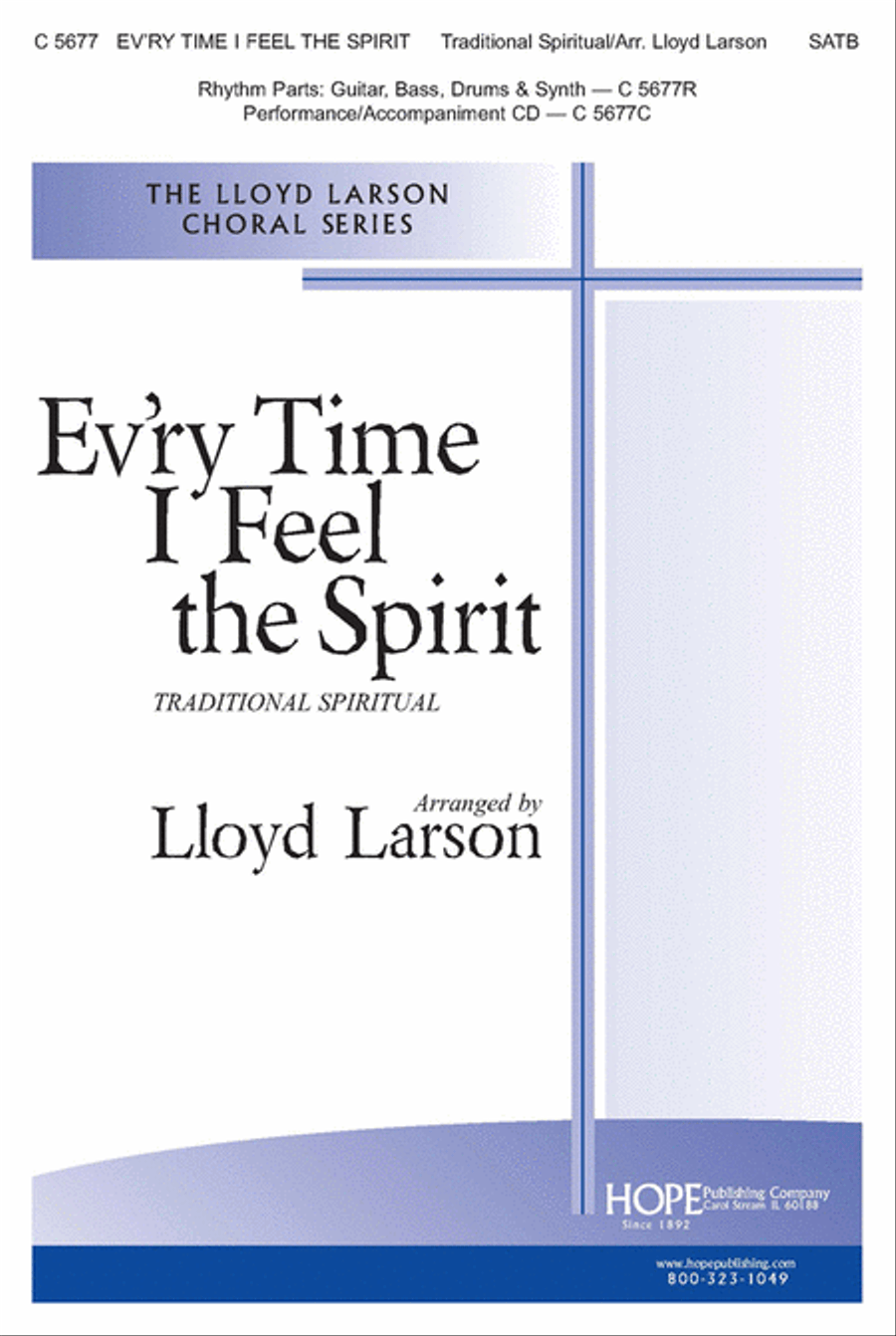Ev'ry Time I Feel the Spirit 4-Part scores gallery preview page 1