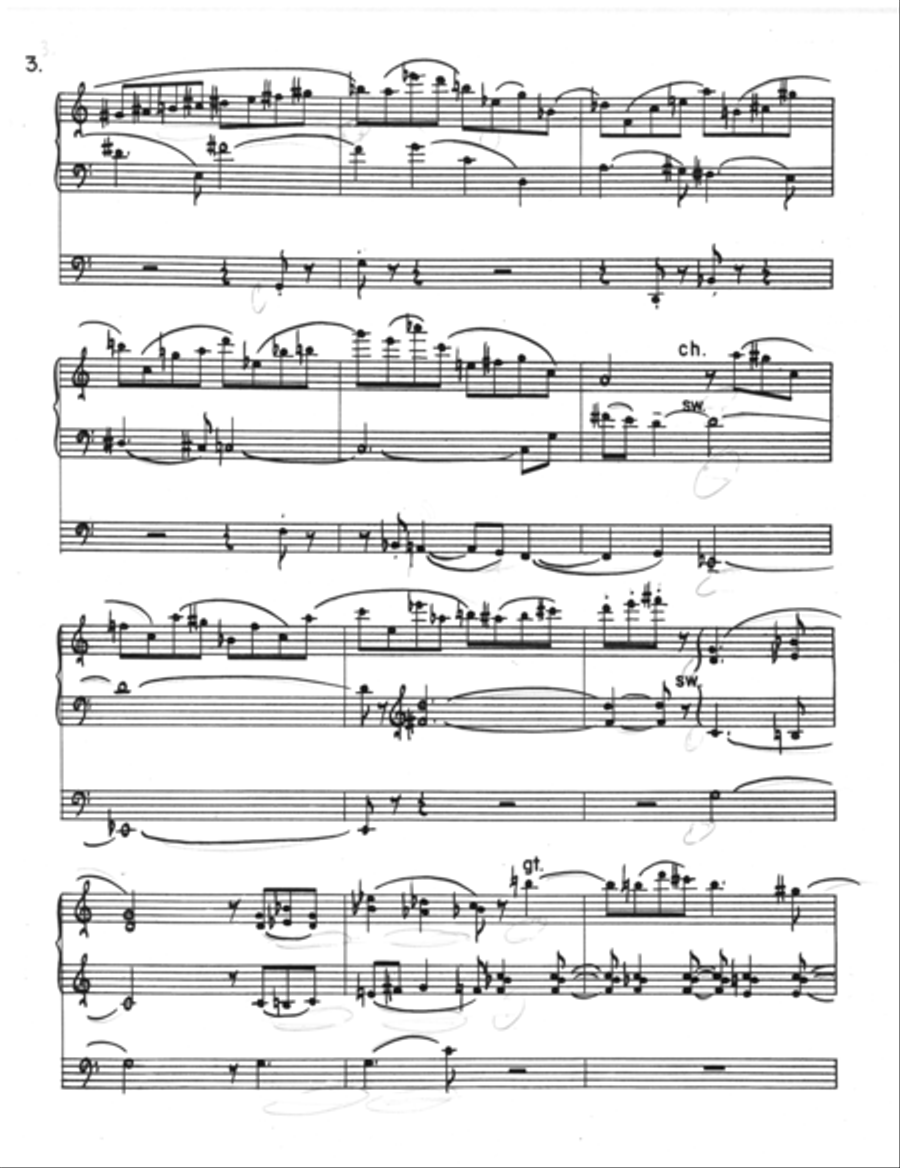 [Bassett] Toccata Organ Solo scores gallery preview page 5
