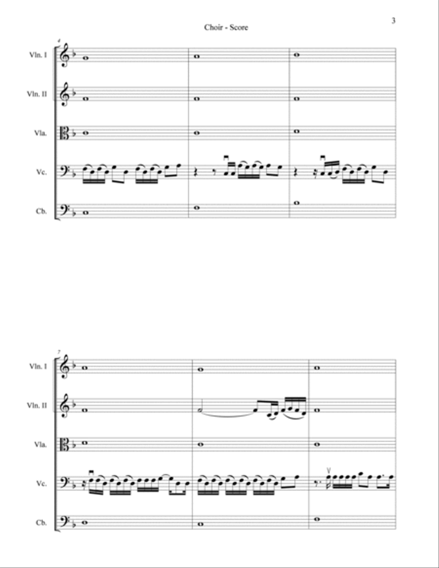 Choir Choir Choir scores gallery preview page 3