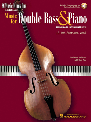 Book cover for Music for Double Bass and Piano