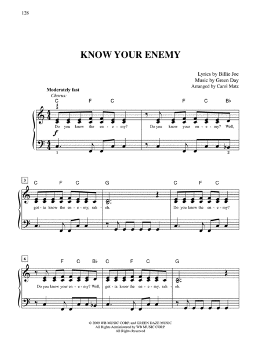 2000-2009 Best Pop and Movie Hits Easy Piano scores gallery preview page 3