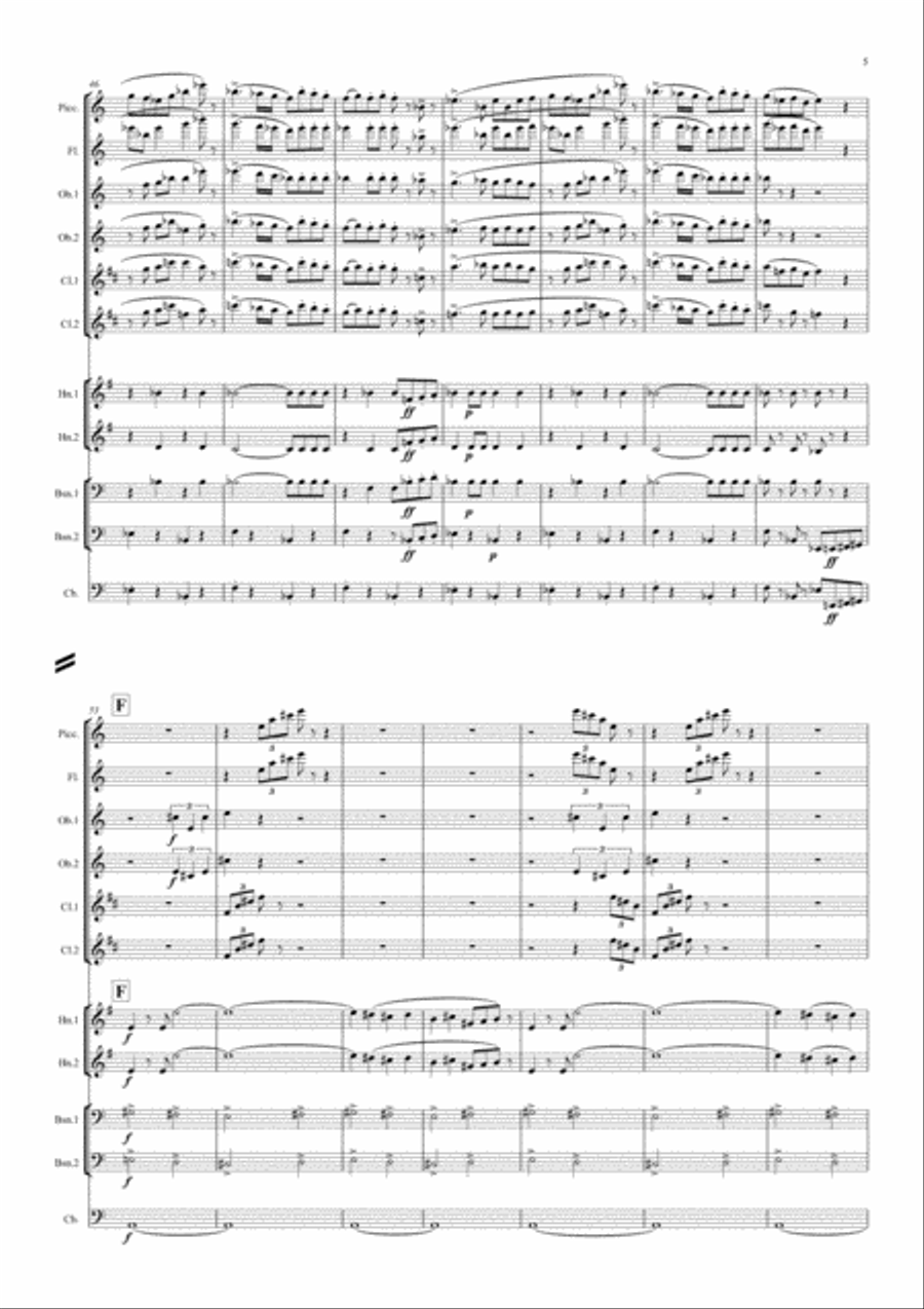 English Dances, Set 2, Op. 33: No. 4. Giubiloso - Lento E Maestoso School and Community scores gallery preview page 5