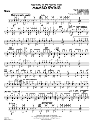 Mambo Swing (arr. Roger Holmes) - Drums