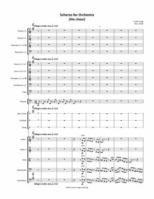 Scherzo for Orchestra (the chase)