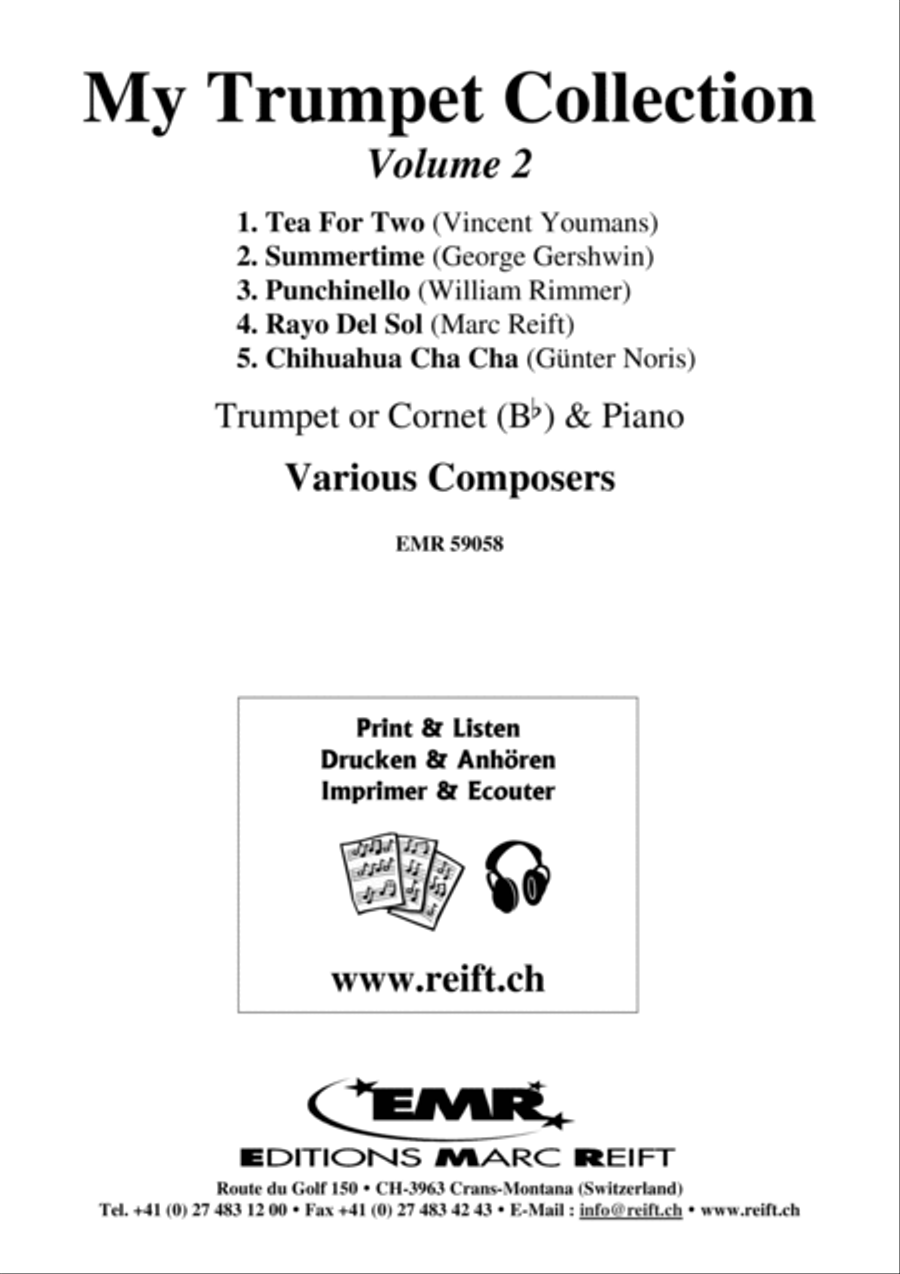 My Trumpet Collection Volume 2 Cornet scores gallery preview page 2