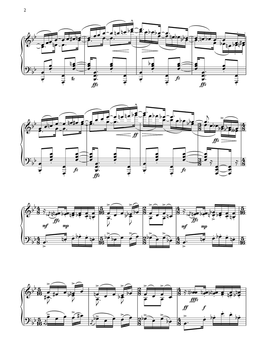 Estela: Rag Latino Estela: Rag Latino Piano Solo scores gallery preview page 2