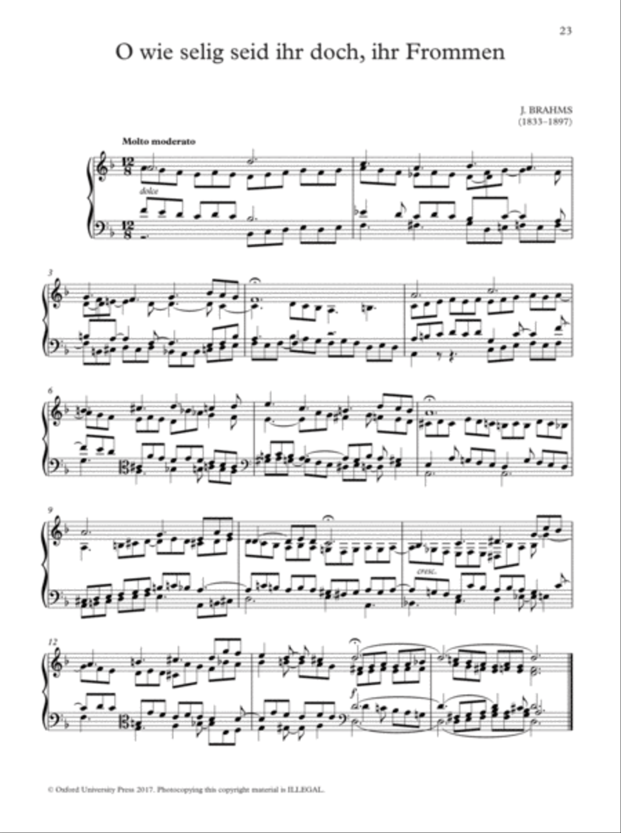 Oxford Book of Lent and Easter Organ Music for Manuals Organ Solo scores gallery preview page 23