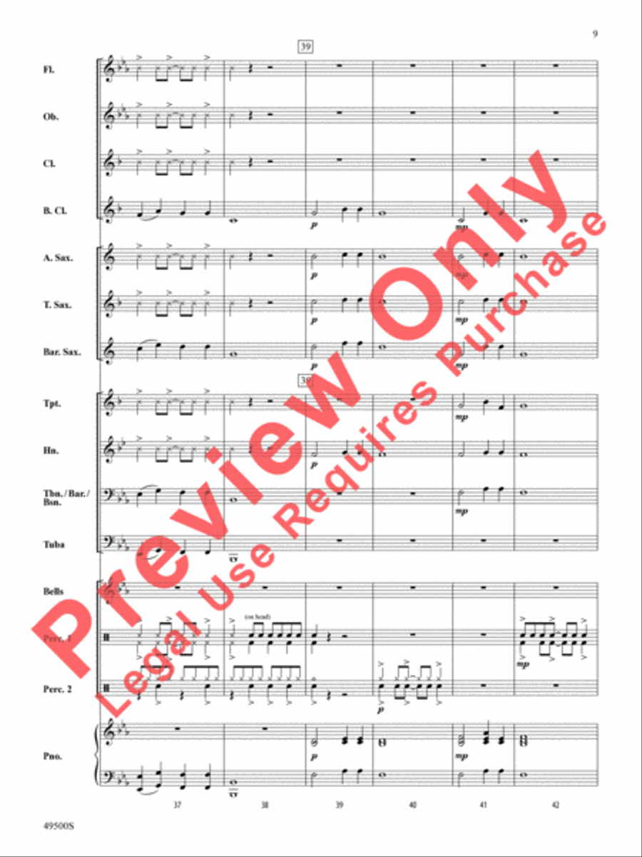 Megawatt Rock Megawatt Rock Concert Band scores gallery preview page 10