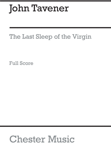 Last Sleep Of The Virgin