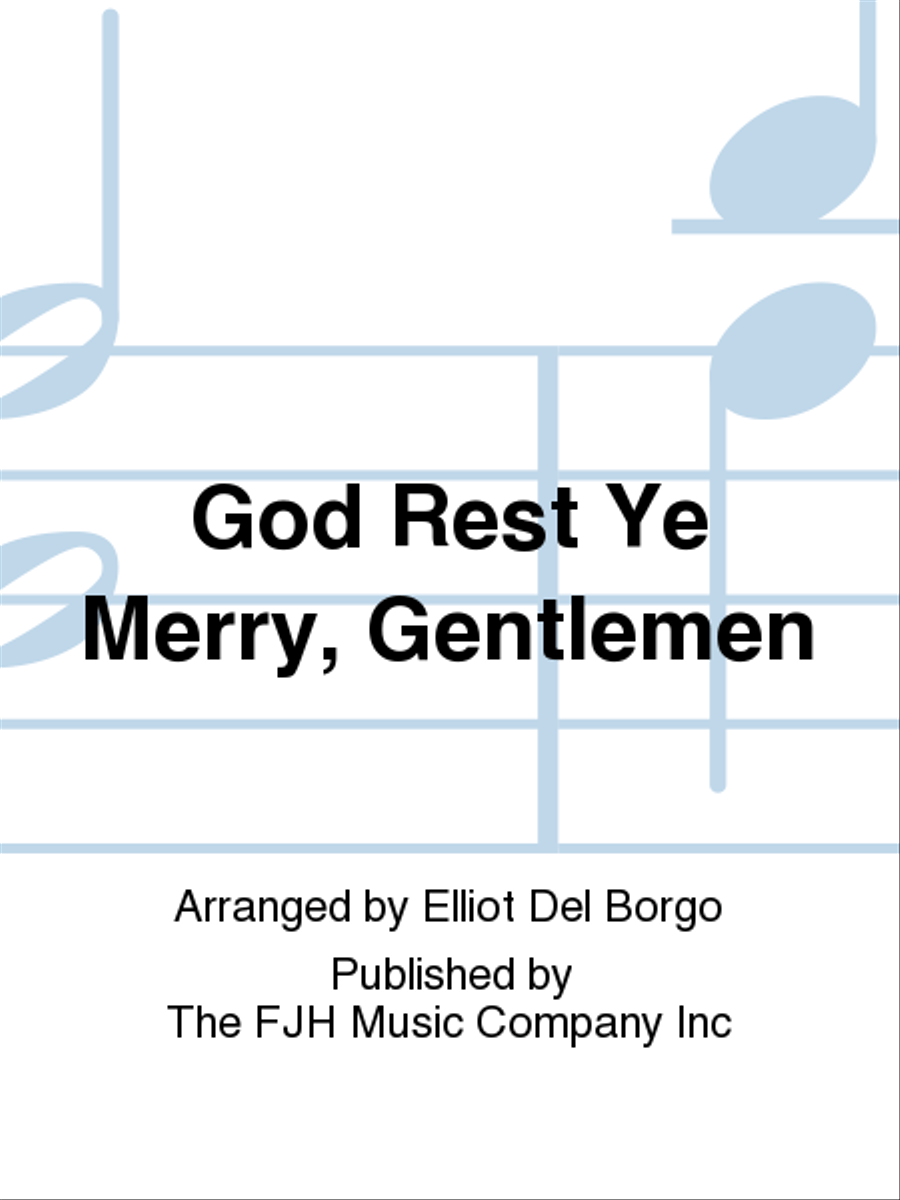 God Rest Ye Merry, Gentlemen