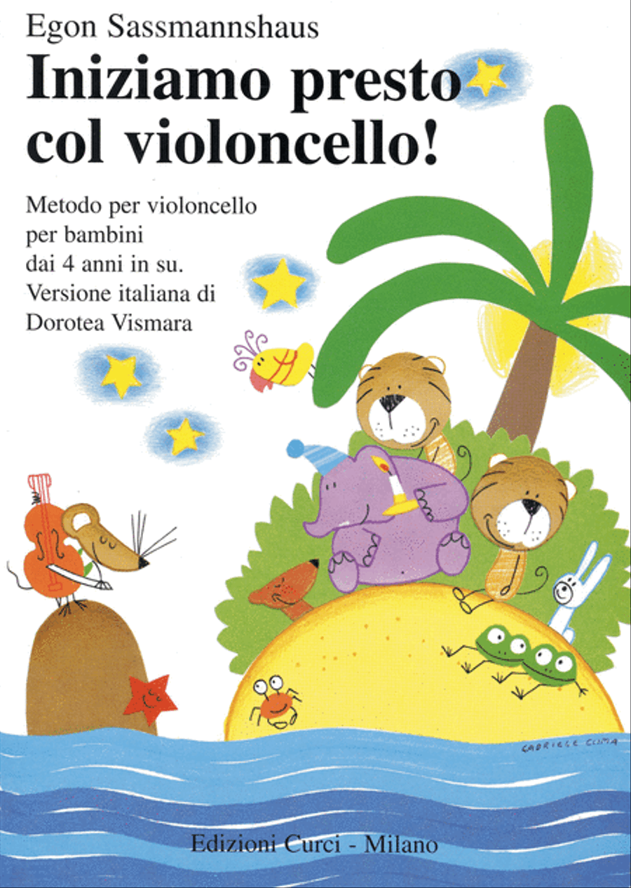 Iniziamo presto col violoncello Cello scores gallery preview page 1