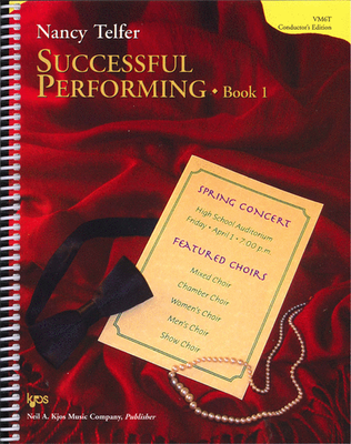 Book cover for Successful Performing, Book 1 Conductor's Edition
