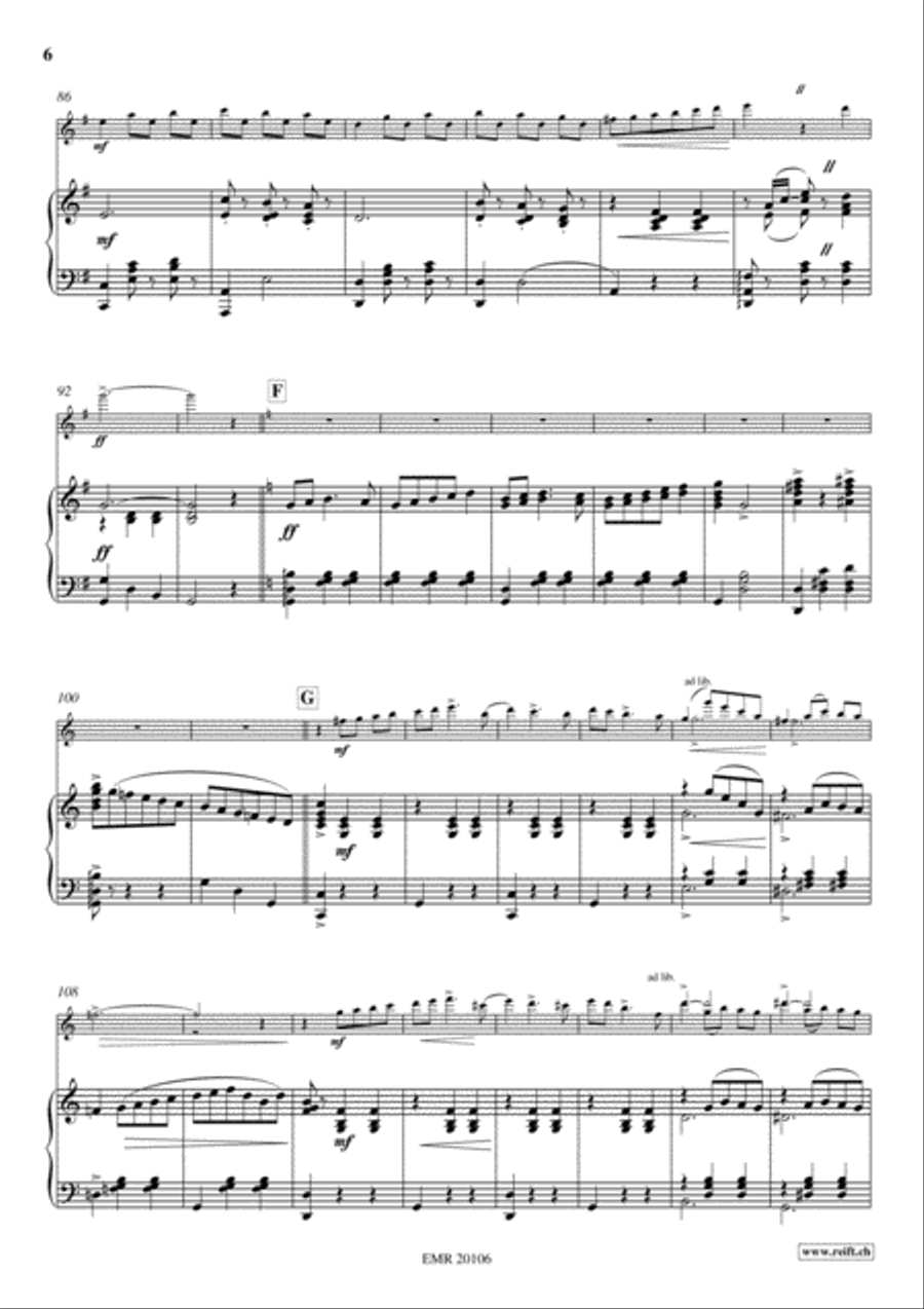 La Petite Suzanne Flute Solo scores gallery preview page 6