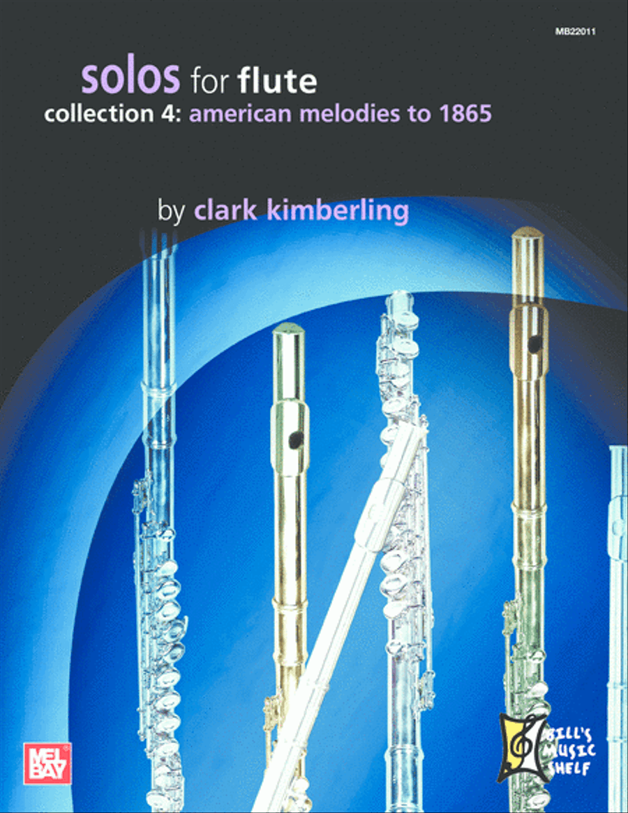 Solos for Flute, Collection 4: American Melodies to 1865 Flute Solo scores gallery preview page 1
