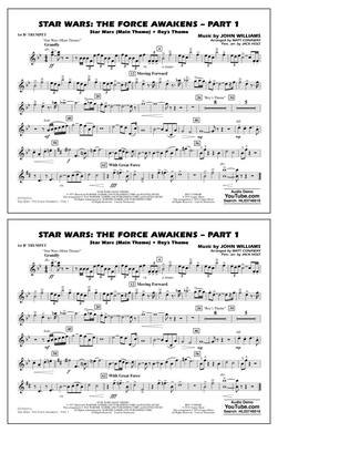 Star Wars: The Force Awakens - Part 1 - 1st Bb Trumpet