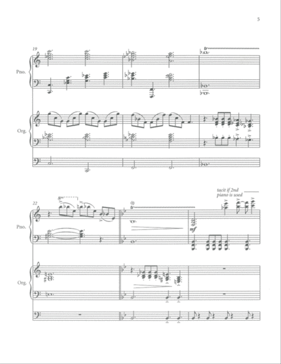 Mine Eyes Have Seen the Glory Organ scores gallery preview page 5