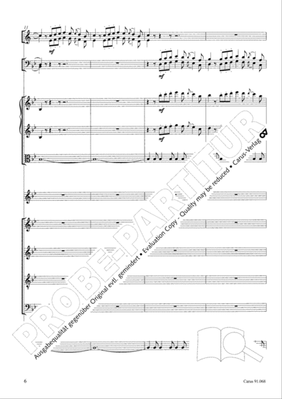 Pastorali jam concentu 4-Part scores gallery preview page 7